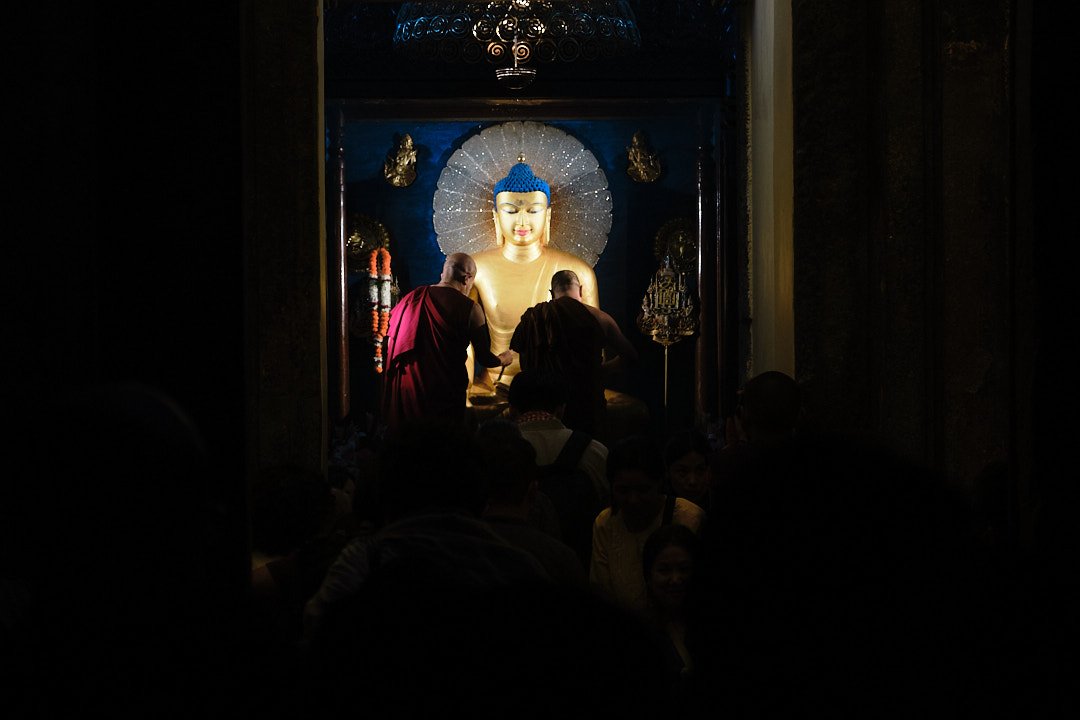 Photography Street Oblivion India Devotion Religion Transcendence Bodhgaya Buddha Monk