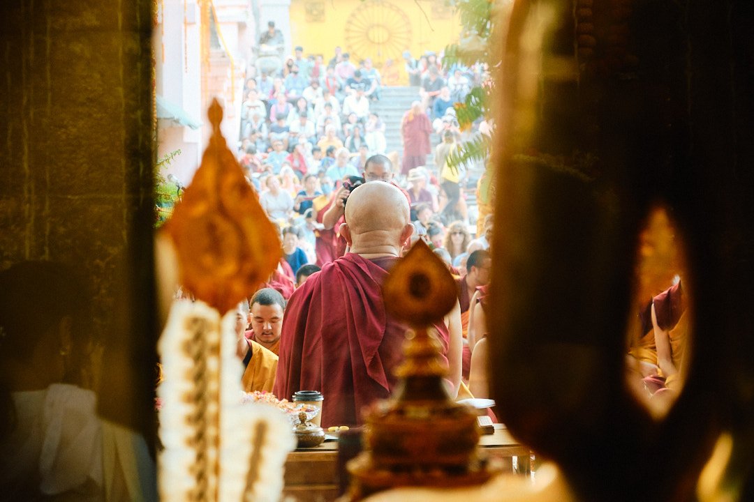 Photography Street Oblivion India Devotion Religion Transcendence Rinpoche Bodhgaya Crowd